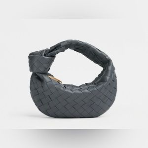 Bottega Veneta Mini Jodie bag in Thunder Grey